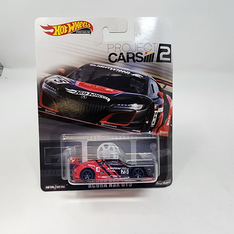 Acura NSX GT3 Project Cars 2 * Hot Wheels  Retro