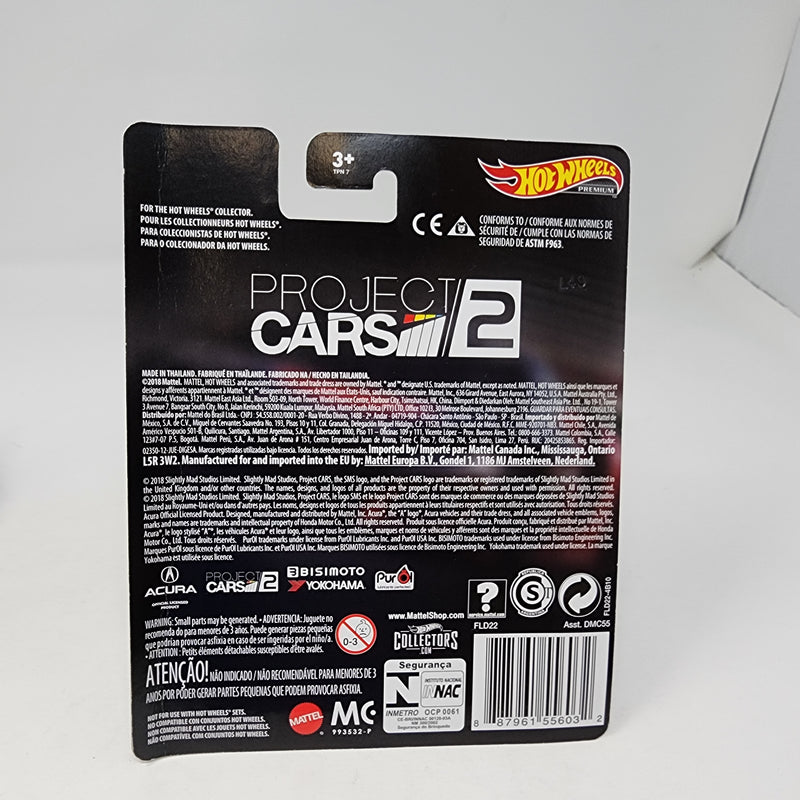 Acura NSX GT3 Project Cars 2 * Hot Wheels Retro