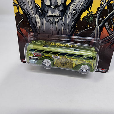 Surfin School Bus Groot Marvel* Hot Wheels Pop Culture