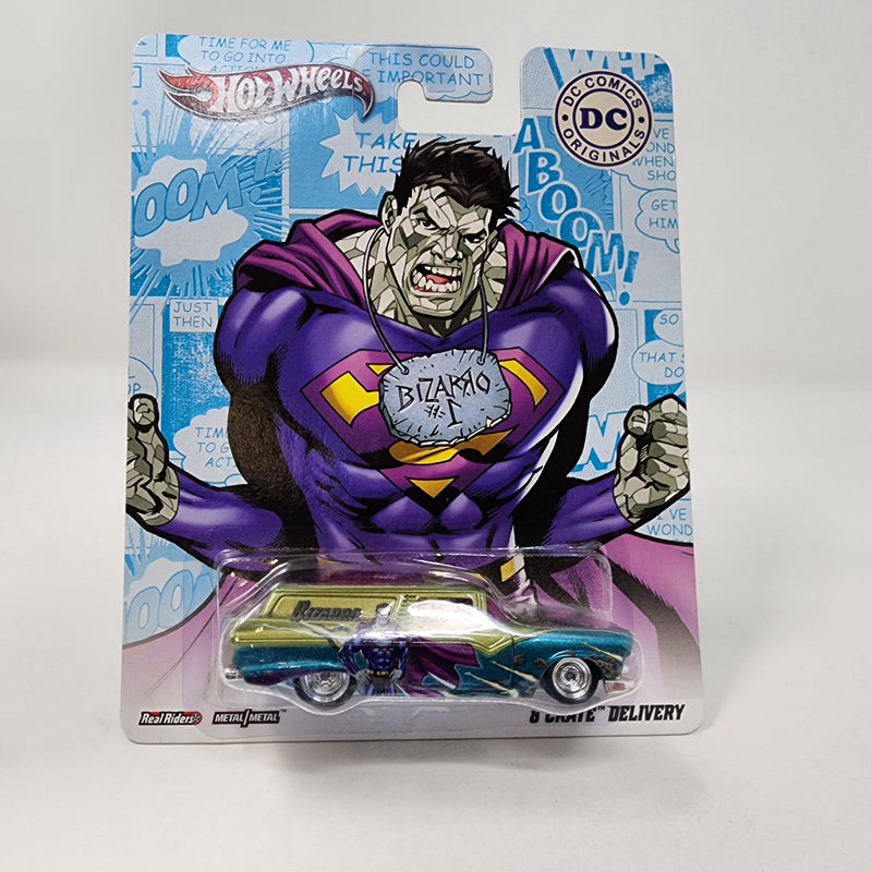 8 Crate Delivery Bizarro DC Comics * Hot Wheels Pop Culture