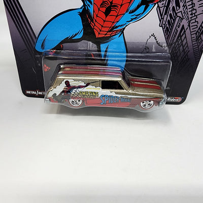 '64 chevy Nova Delivery Spider-man Marvel * Hot Wheels Pop Culture