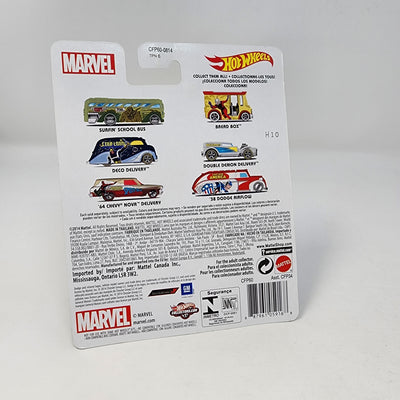 '64 chevy Nova Delivery Spider-man Marvel * Hot Wheels Pop Culture