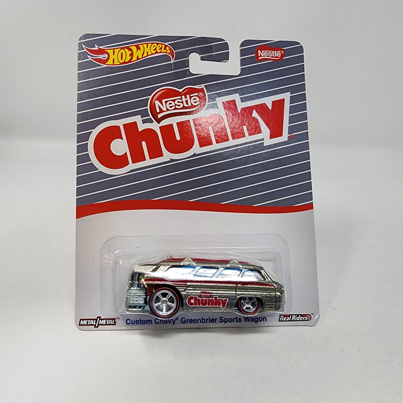 Chevy Greenbrier Sports Wagon Chunky Nestle * Hot Wheels Pop Culture