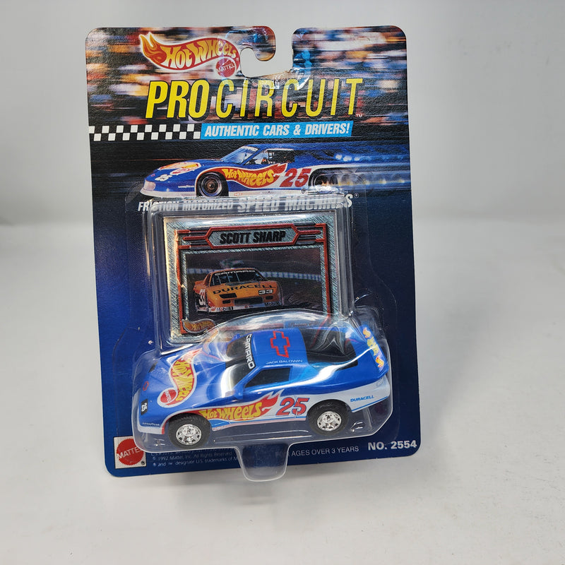 Chevy Camaro Scott Sharp No. 2554 * Hot Wheels Pro Circuit