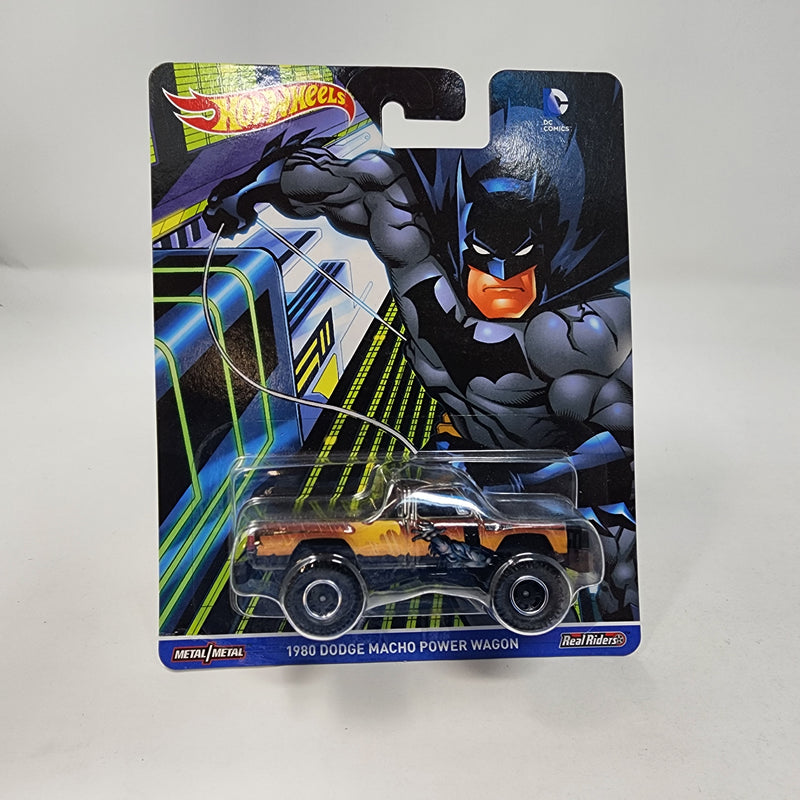 1980 dodge Macho Power Wagon Batman * Hot Wheels Pop Culture DC Comics