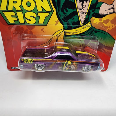 '80 El Camino Iron Fist * Hot Wheels Pop Culture Marvel