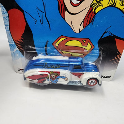 '38 dodge Airflow Supergirl * Hot Wheels Pop Culture DC Comics