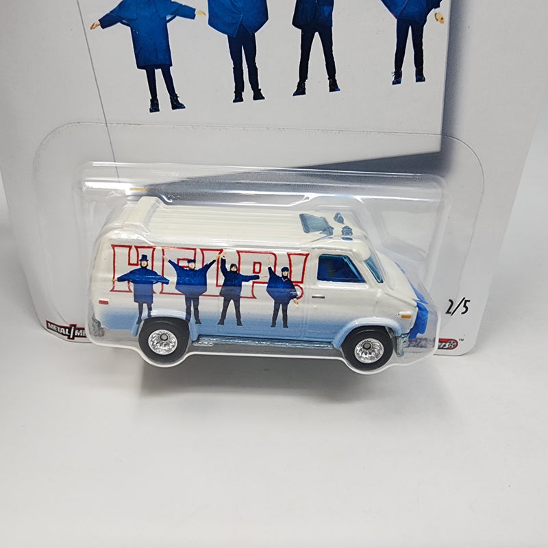 Custom GMC Panel Van * Hot Wheels Pop Culture Beatles