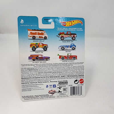 Texas Drive 'em Cocoa Puffs * Hot Wheels Pop Culture General Mills