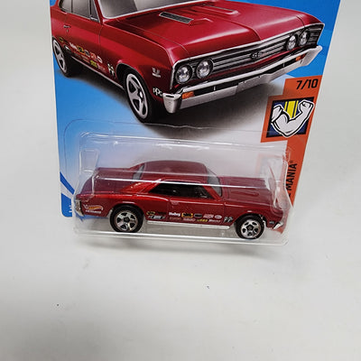 '67 Chevelle SS 396 #157 * RED * 2019 Hot Wheels