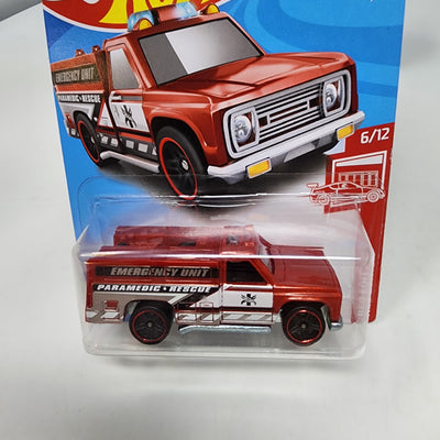 HW Rapid Responder #123 * Target Red Edition * 2019 Hot Wheels