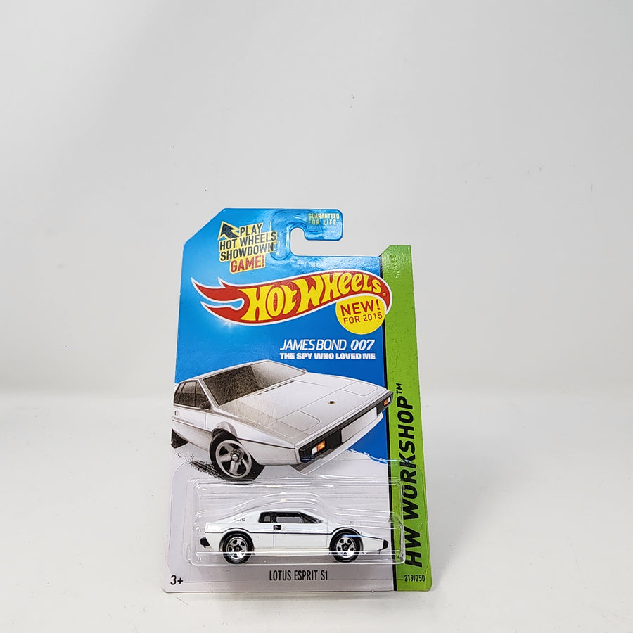 Lotus Esprit S1 #219 * James Bond * 2015 Hot Wheels Lotus Esprit S1 #219 * James Bond * 2015 Hot Wheels