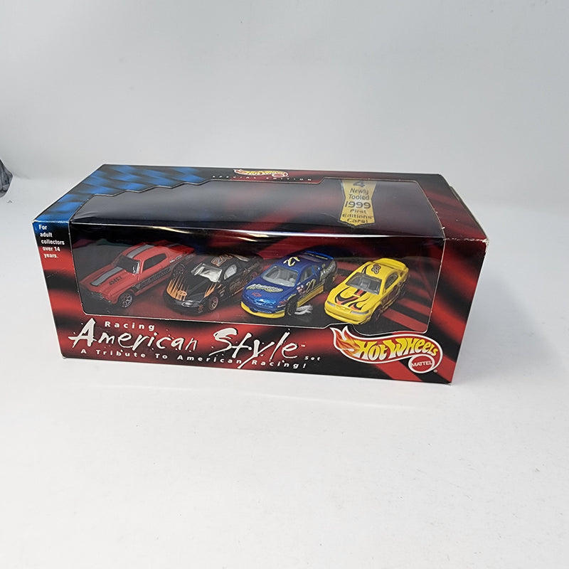 Racing American Style 4 Car Set * Hot Wheels Collectibles