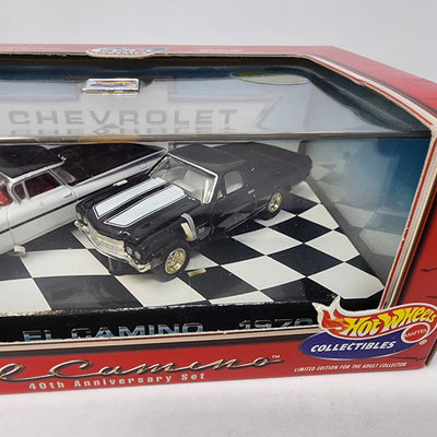 El Camino 40th Anniversary 2 Car Set * Hot Wheels Collectibles