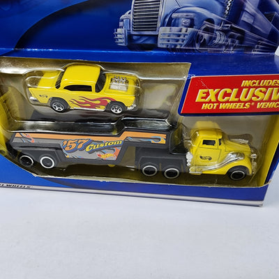 '57 Chevy w/ hauler * Hot Wheels Pavement Pounders