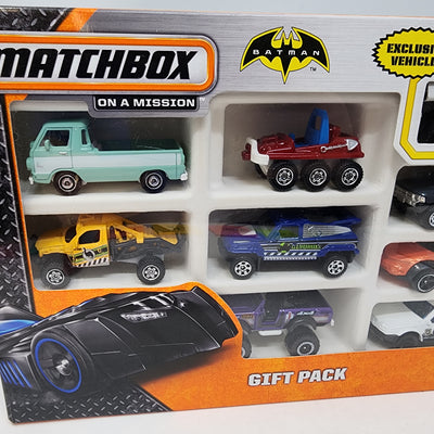 9 Pack w/ Batman Exclusive * Matchbox Gift Pack