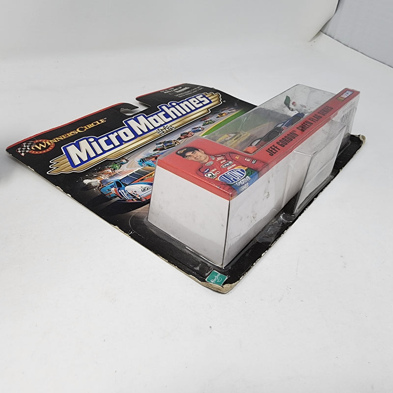 Jeff Gordon Green Flag Micro Machines * Hot Wheels Winners Circle