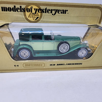 1930 Model J Duesenberg * Matchbox Models of yesteryear 1:43 scale