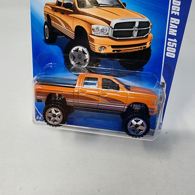 Dodge RAM 1500 #87 * Orange * 2009 Hot Wheels