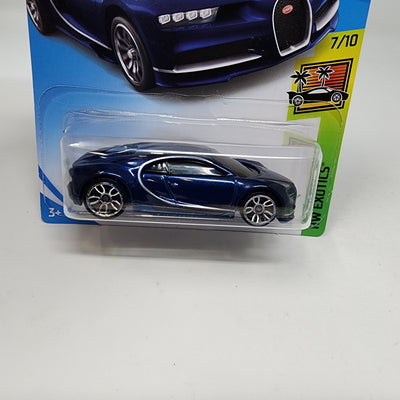 '16 Bugatti Chiron #256 * Blue * 2019 Hot Wheels