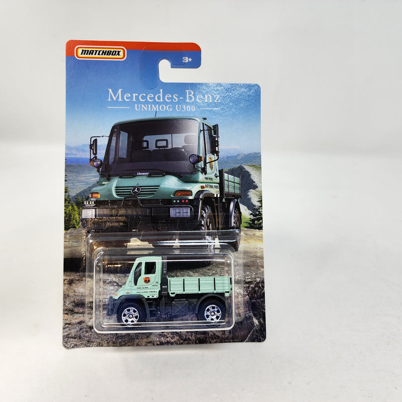 Unimog U1300 National Parks * Matchbox Mercedes Series