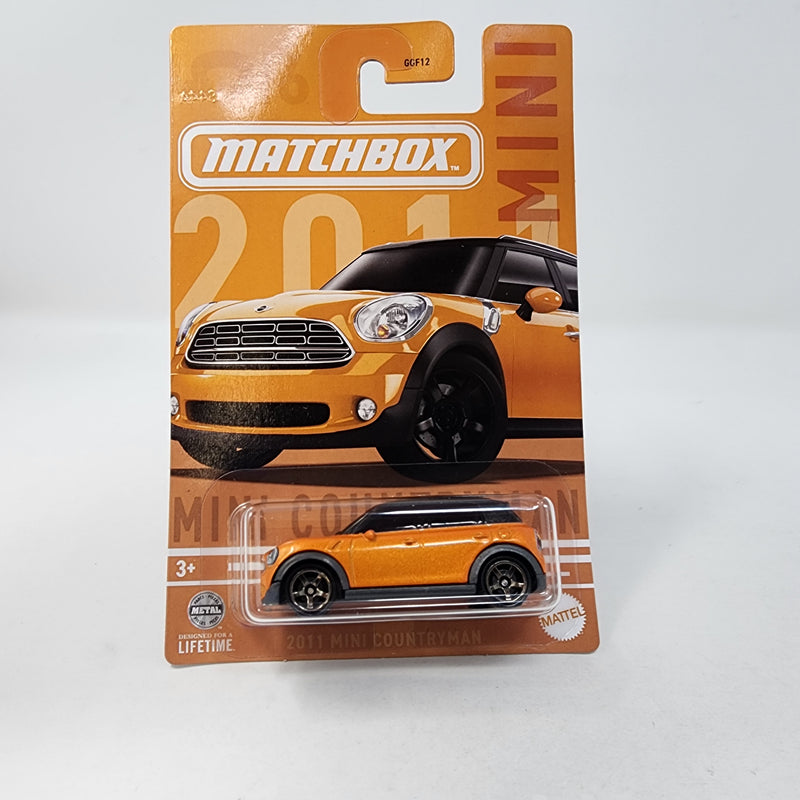 2011 Mini Countryman * Orange * Matchbox Mini Series