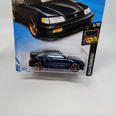 '88 Honda CR-X #49 * BLACK * 2019 Hot Wheels