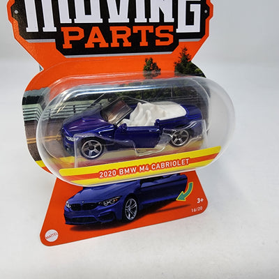 2020 BMW M4 Cabriolet * BLUE * Matchbox Moving Parts