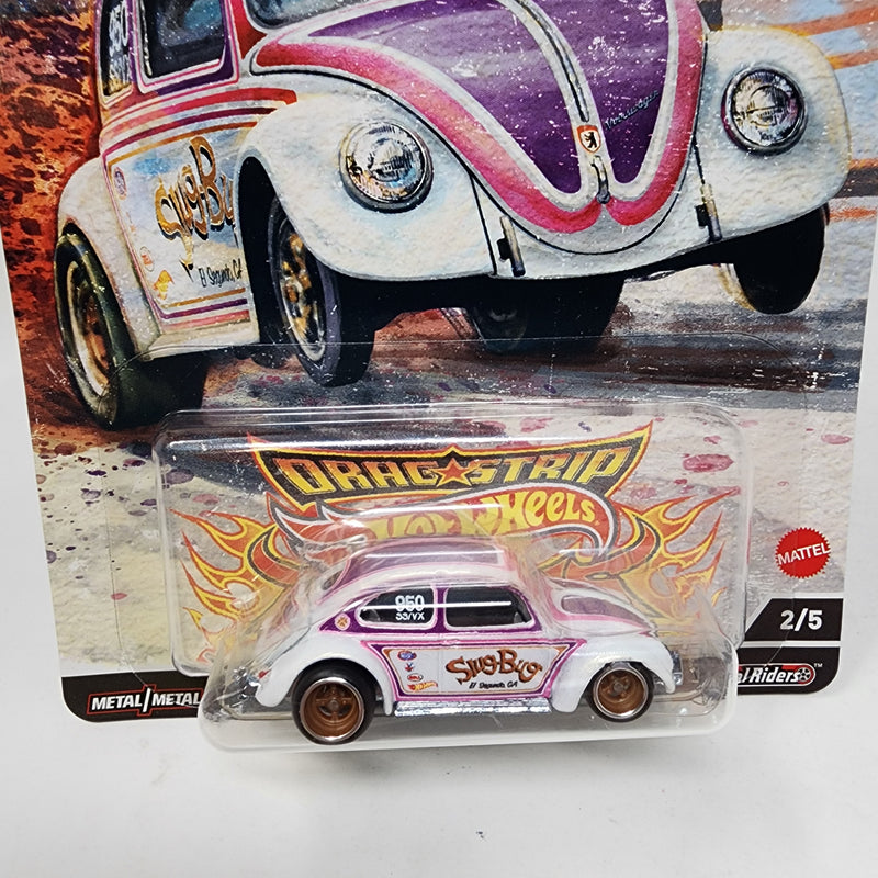 Volkswagen Classic Bug 2/5 * Hot Wheels Drag Strip Demons Car Culture