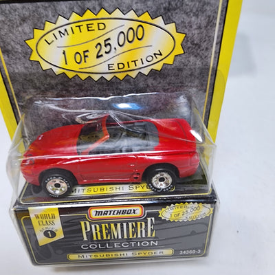 Mitsubishi Spyder * Red * Matchbox Premiere Collection