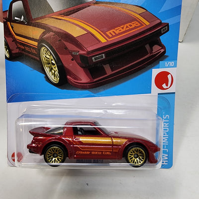 Mazda RX-7 #97 * RED * 2022 Hot Wheels