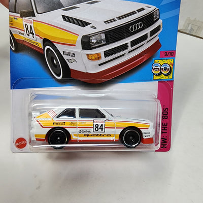 '84 Audi sport Quattro #152 * WHITE * 2023 Hot Wheels