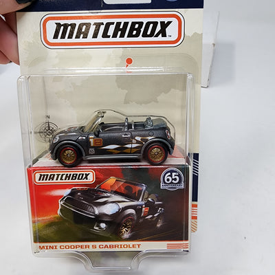 Mini Cooper S Cabriolet * Matchbox Globe Travelers 65th Ann.