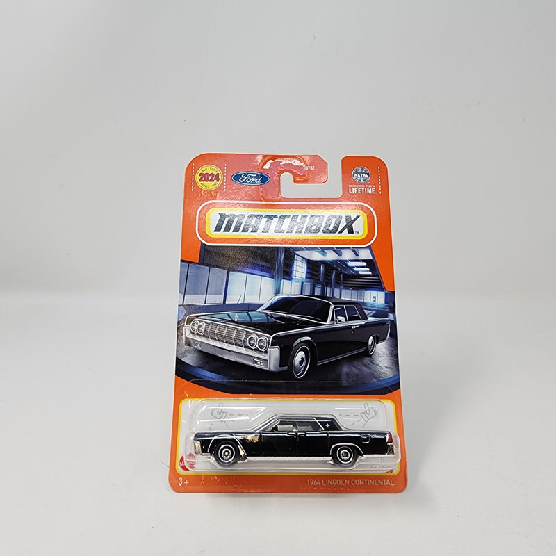 1964 Lincoln Continental * Black * Matchbox Basic Series