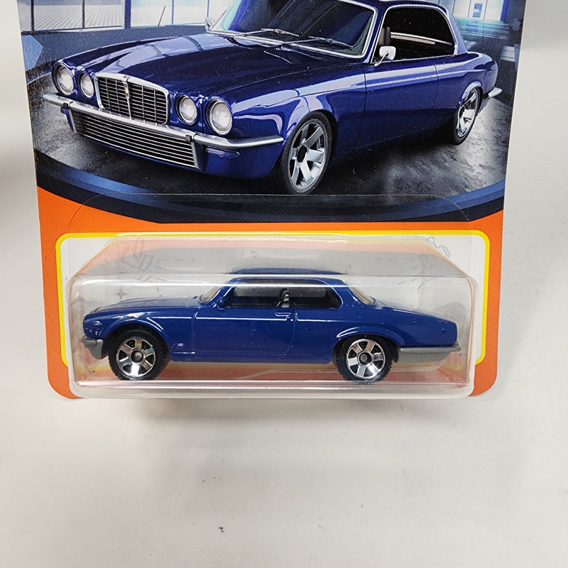 1977 Jaguar XJ6C * Blue * Matchbox Basic Series