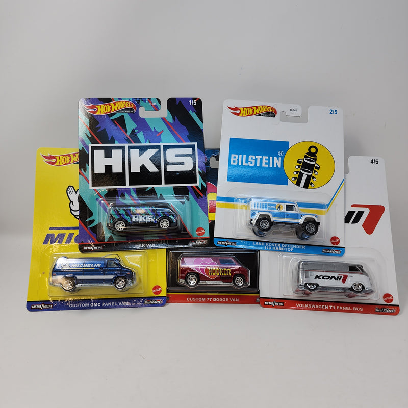 5 Car Set * Hot Wheels Pop Culture Speed Shop