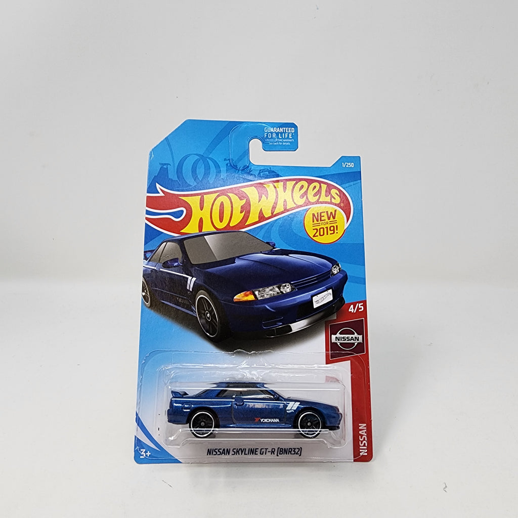 Nissan Skyline GT-R (BNR32) #1 BLUE 2019 Hot Wheels
