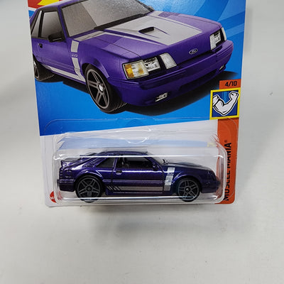 '84 Mustang SVO #221 * Purple * 2022 Hot Wheels