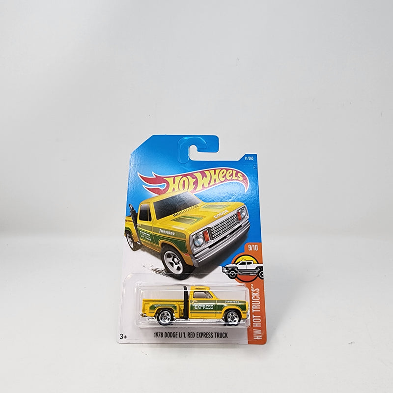 1978 Dodge LI L Red Express Truck 11 Yellow 2017 Hot Wheels Wheelcollectors LLC