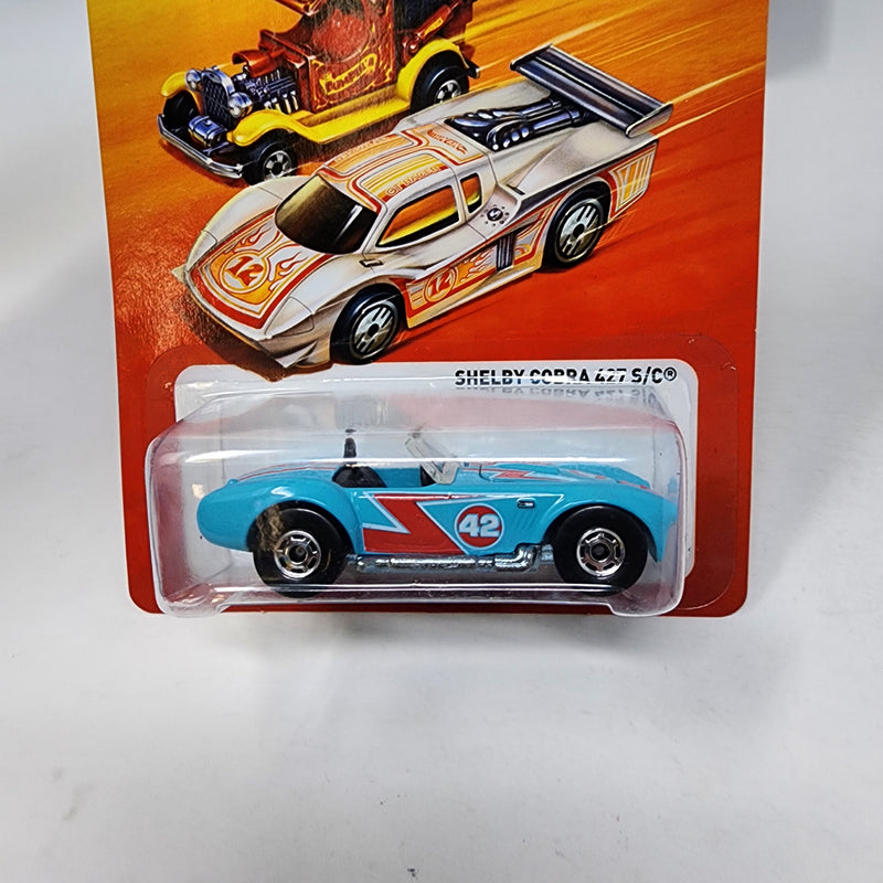 Shelby Cobra 427 S/C * Light Blue * Hot Wheels The Hot Ones