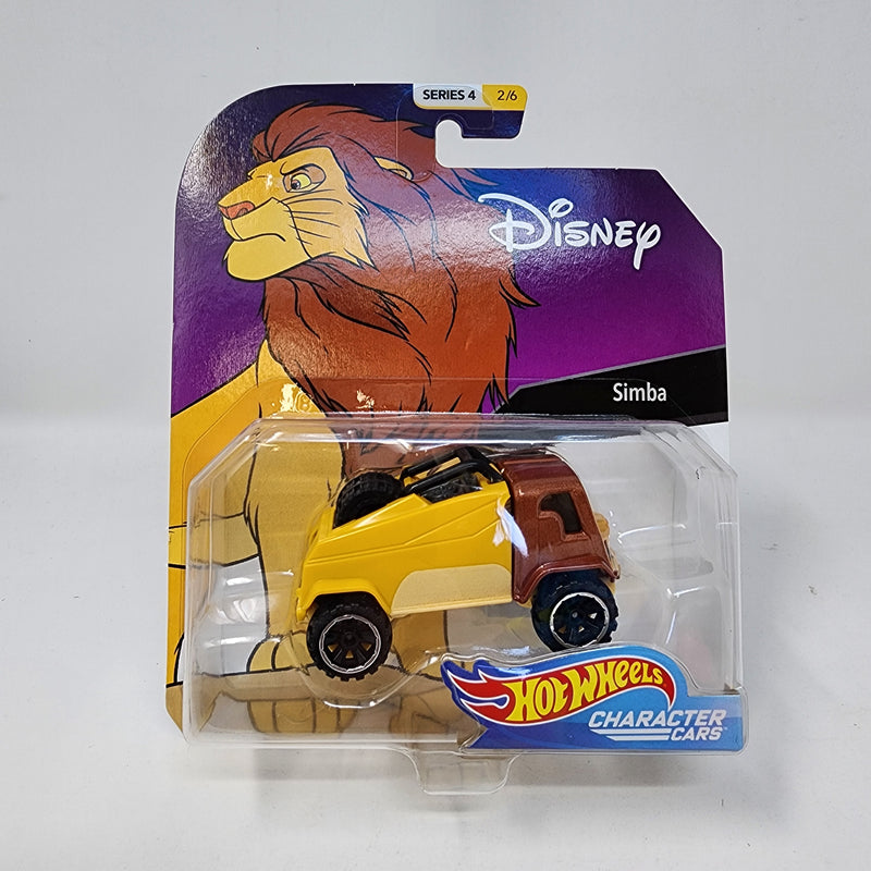 Simba Lion King * Hot Wheels Character Cars Disney Series