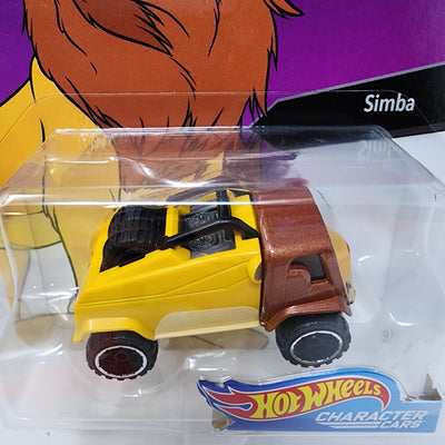 Simba Lion King * Hot Wheels Character Cars Disney Series