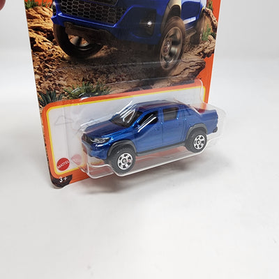 Toyota Hilux Pickup #35 * BLUE * 2024 Matchbox Basic Case J