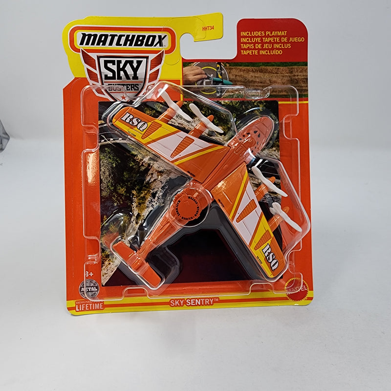 Sky Sentry * Orange * 2024 Matchbox Skybusters Case N Release