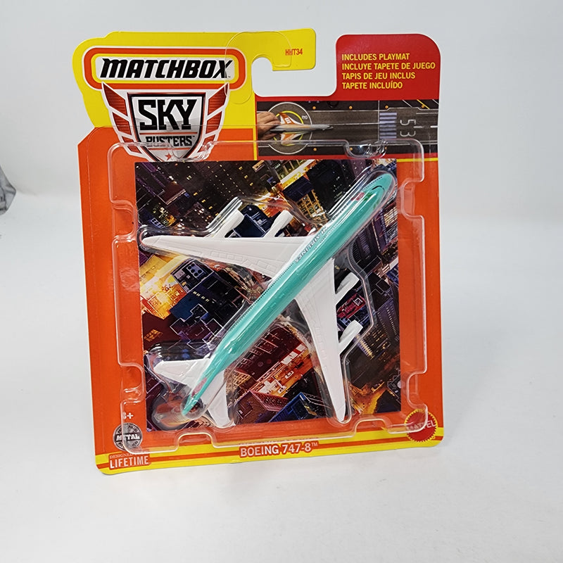 Boeing 747-8 Lokelani Airlines * 2024 Matchbox Skybusters Case N Release