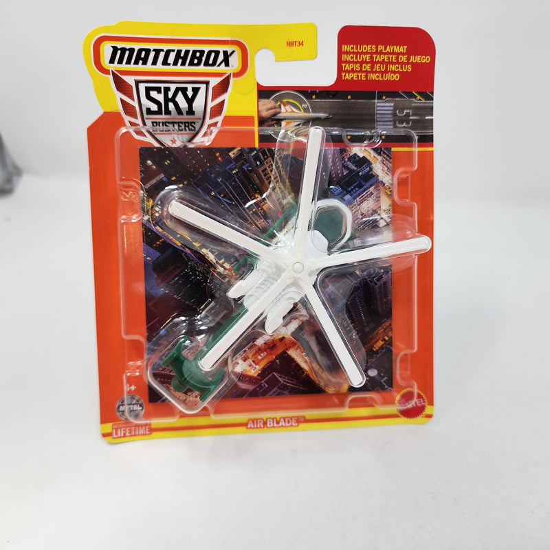 Air Blade Helicopter * 2024 Matchbox Skybusters Case N Release