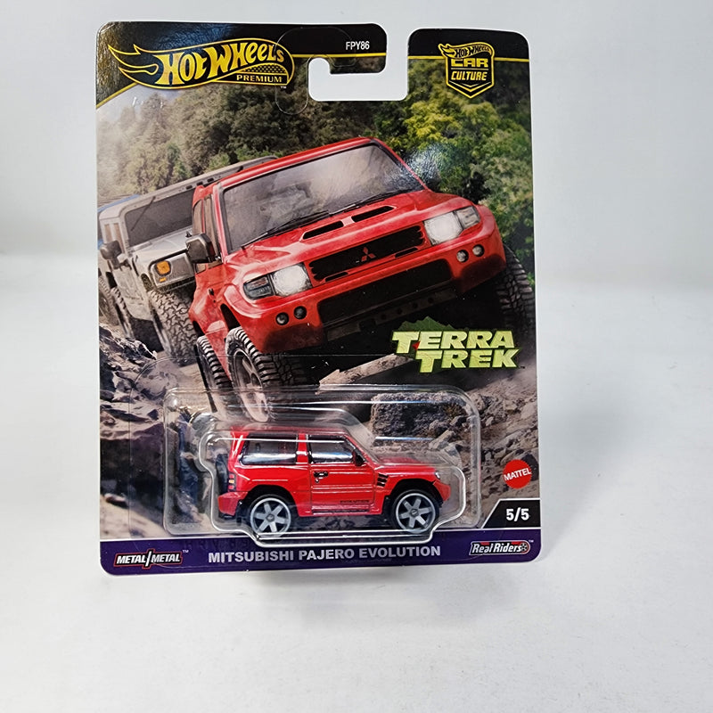 Mitsubishi Pajero Evolution * 2024 Hot Wheels TERRA TREK Car Culture Case C