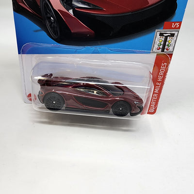 McLaren P1 #165 * Dark Red * 2024 Hot Wheels Case Q