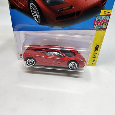 McLaren F1 #243 * RED * 2024 Hot Wheels Case