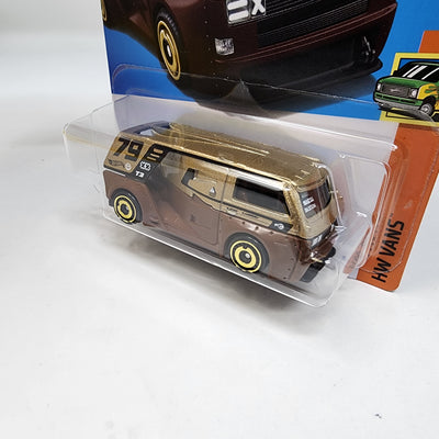 VW T3 Custom #227 * Brown * 2024 Hot Wheels